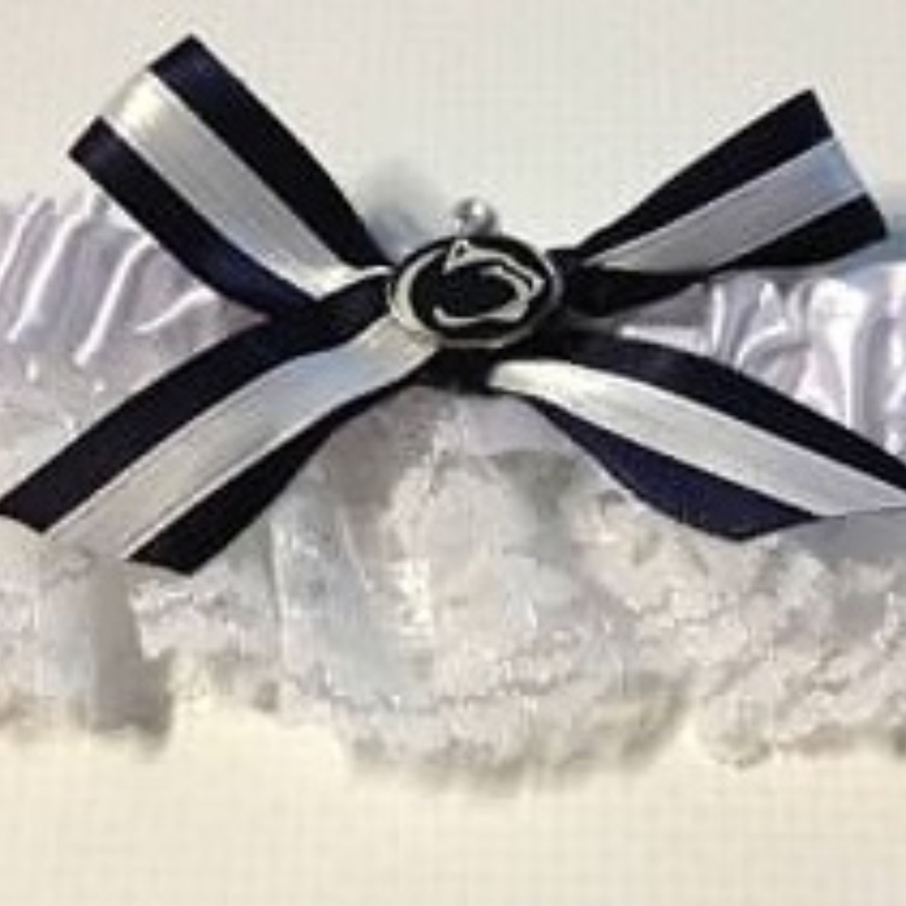 Penn State Lion Wedding or Prom Garter